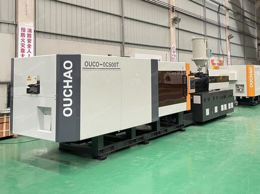 Automatic 5000 Kn Plastic Injection Moulding Machines Deep Screw PVC PE Trash Can