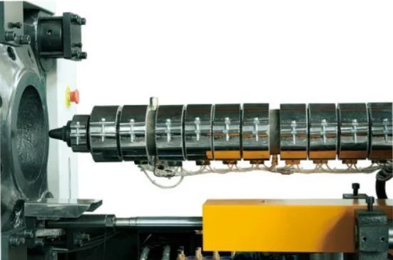 1100T PVC Injection Molding Machine Shopping Basket Foldable Crates