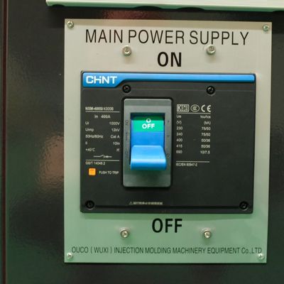 68T Servo Motor Injection Molding Machine Blue Making Plastic Cup High Precision High Output