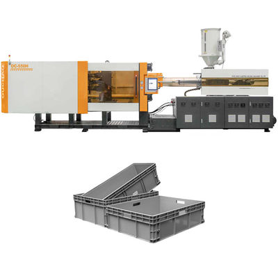 550T Logistic Warehouse Plastic Turnover Box Making Injection Molding Machine