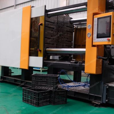 550T Logistic Warehouse Plastic Turnover Box Making Injection Molding Machine