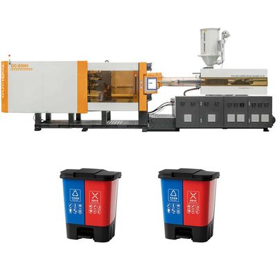 OUCO 800T High Precision High Output Injection Molding Machine For Outdoor Garbage Bins