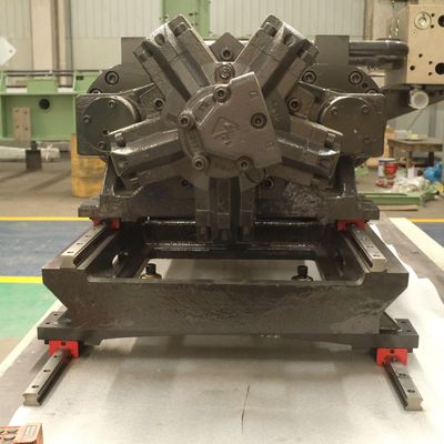 CE Certification 800T Orange Plastic Injection Molding Machine Making Garbage Bin