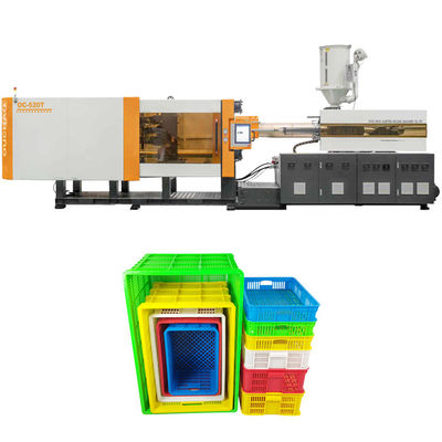520 Tons Clamping Force Plastic Crate Injection Molding Machine For Fruit Basket