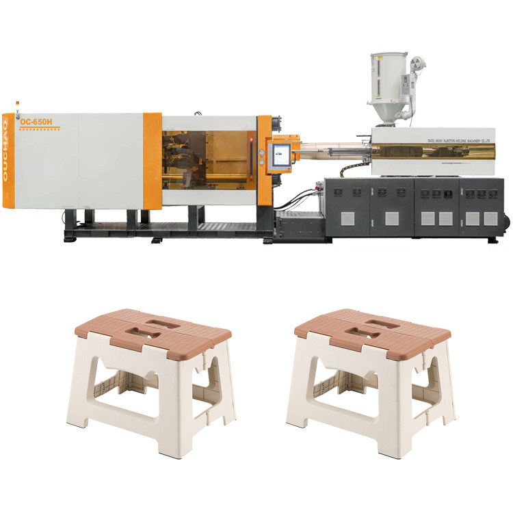 OUCO 650 Tons High Precision Injection Molding Machine For Plastic Folding Stool